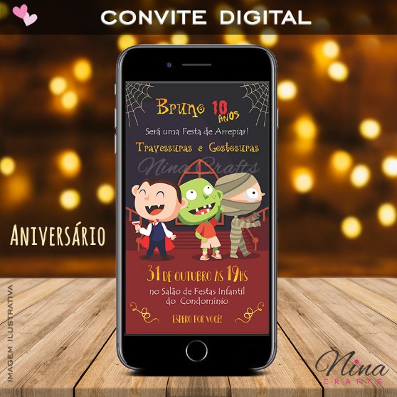 Aniversário Halloween